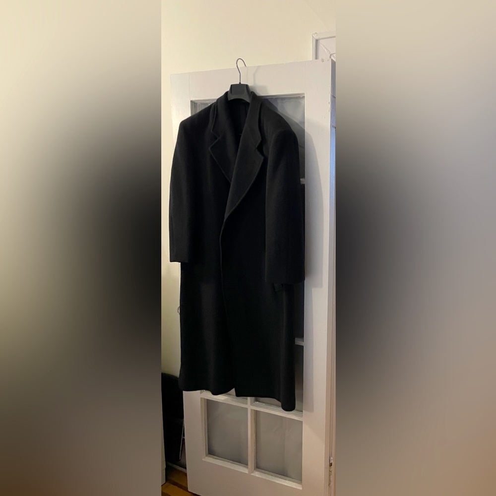 Nino Cerruti Cashmere Blend Top Coat - 42R